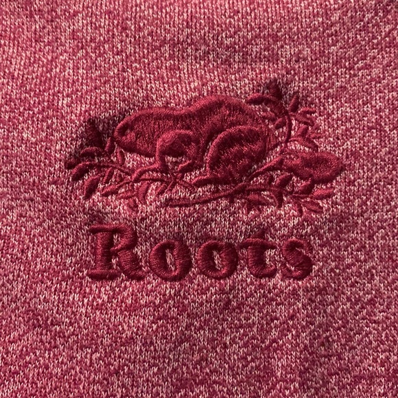 Roots original full zip hoodie with thumb holes. - Picture 3 of 5
